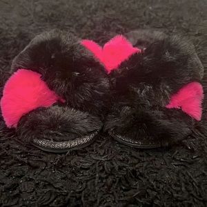 Faux Fur Slippers